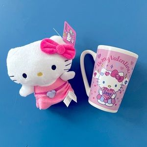 Sanrio Hello Kitty Valentine’s Day Plush & Mug
